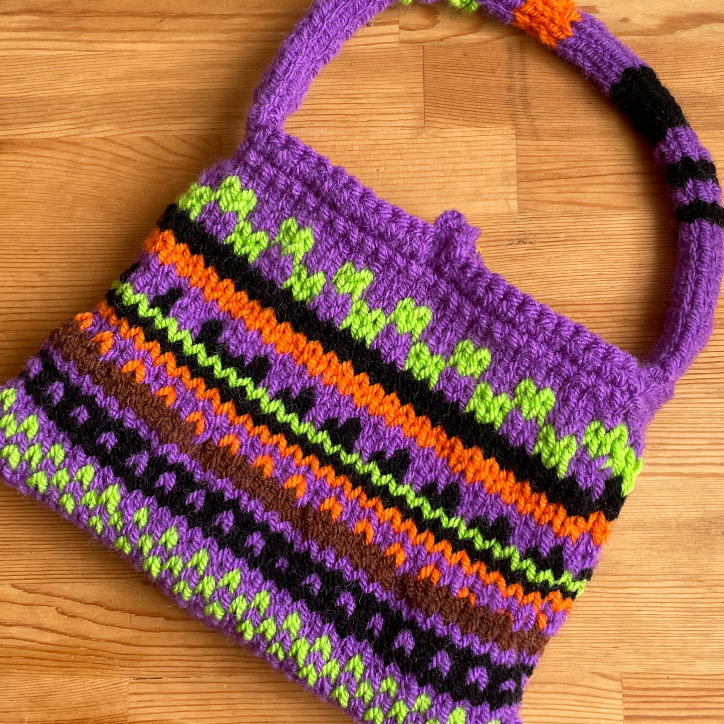 ニット ハンドバッグ bag-003