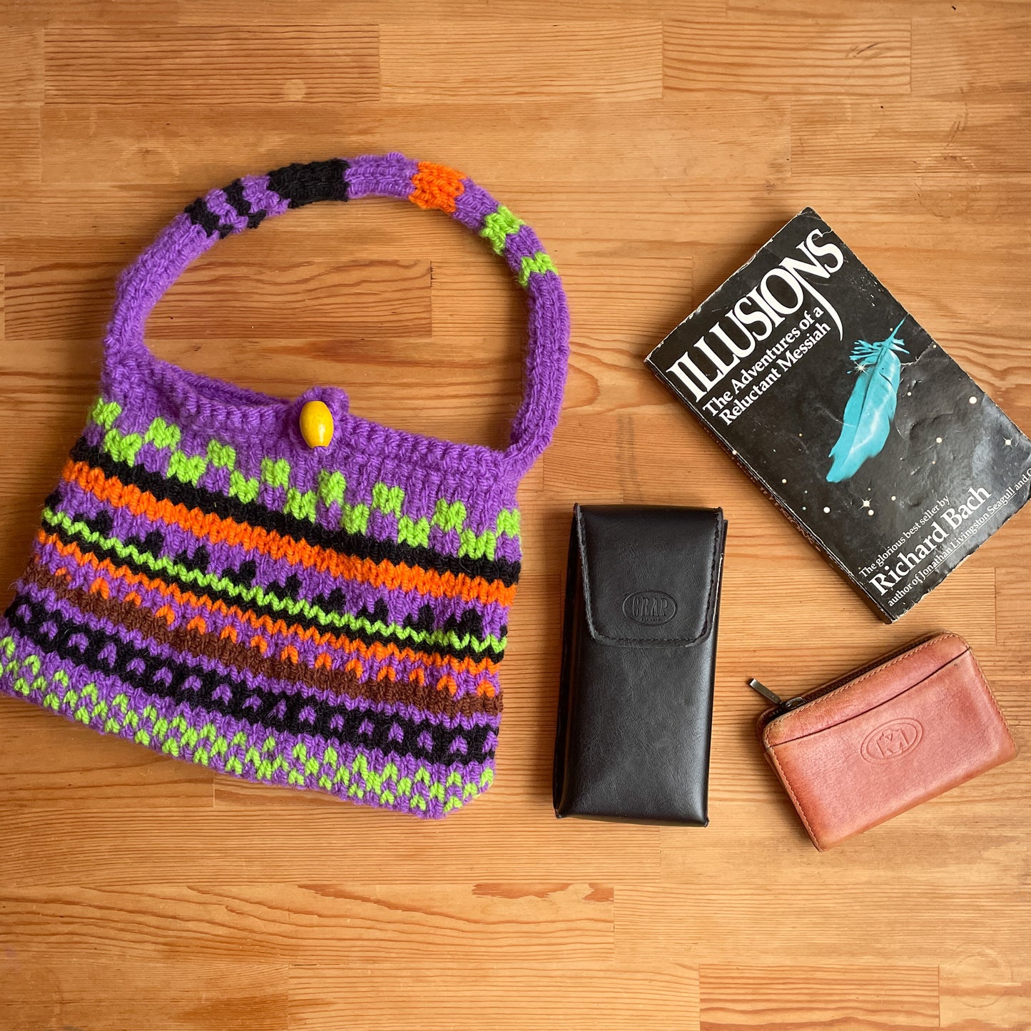 ニット ハンドバッグ bag-003