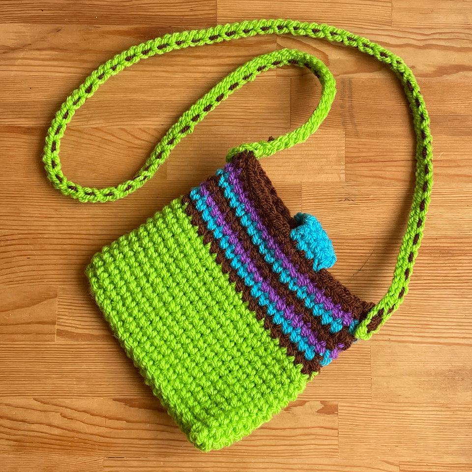 ニット ショルダーバッグ bag-004