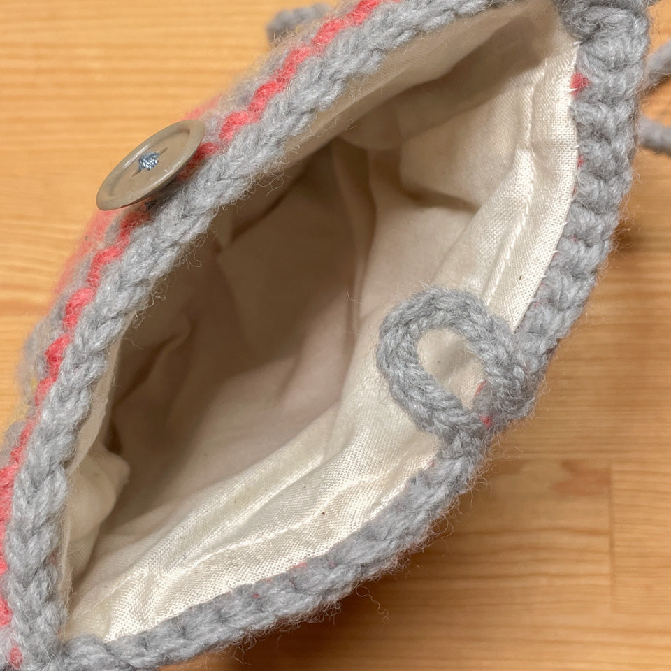 ニット ショルダーバッグ bag-007