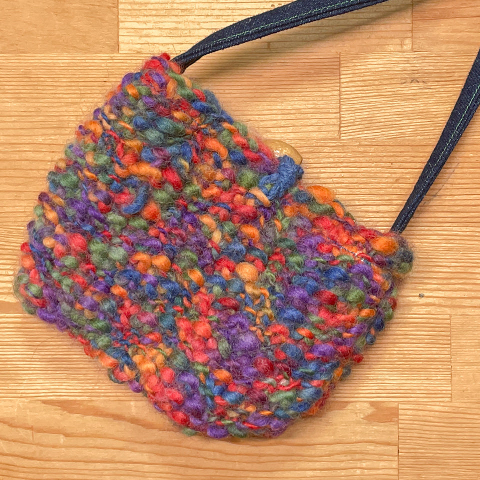 ニット ショルダーバッグ bag-014