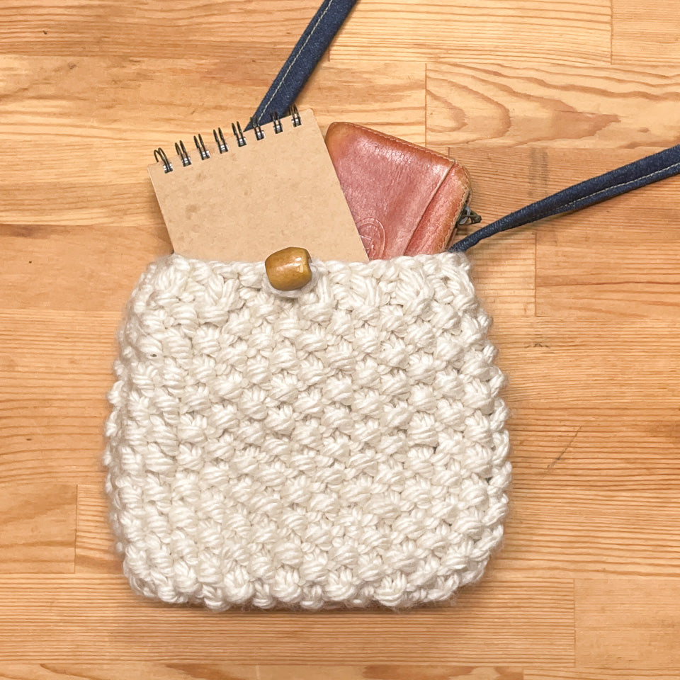 ニット ショルダーバッグ bag-015