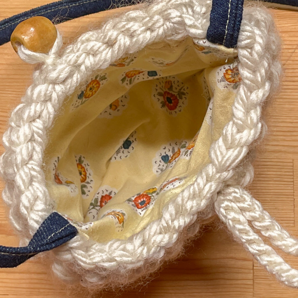 ニット ショルダーバッグ bag-015