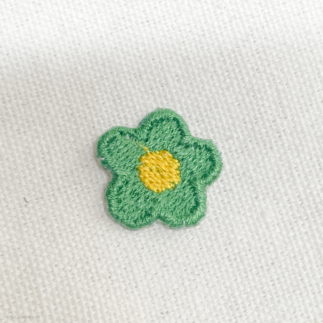 ★New★【18枚セット】花モチーフ　刺繍ミニアイロンワッペン　アップリケ　