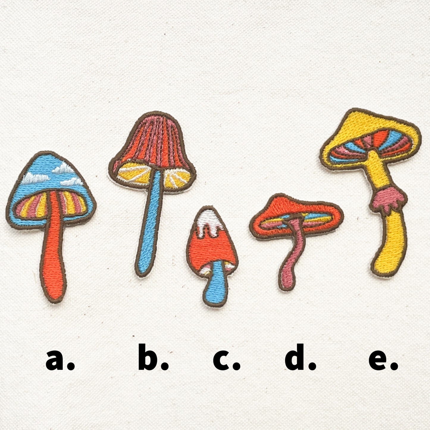 【5枚セット】きのこ - mushrooms- 受注販売