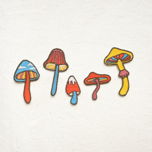 【5枚セット】きのこ - mushrooms- 受注販売