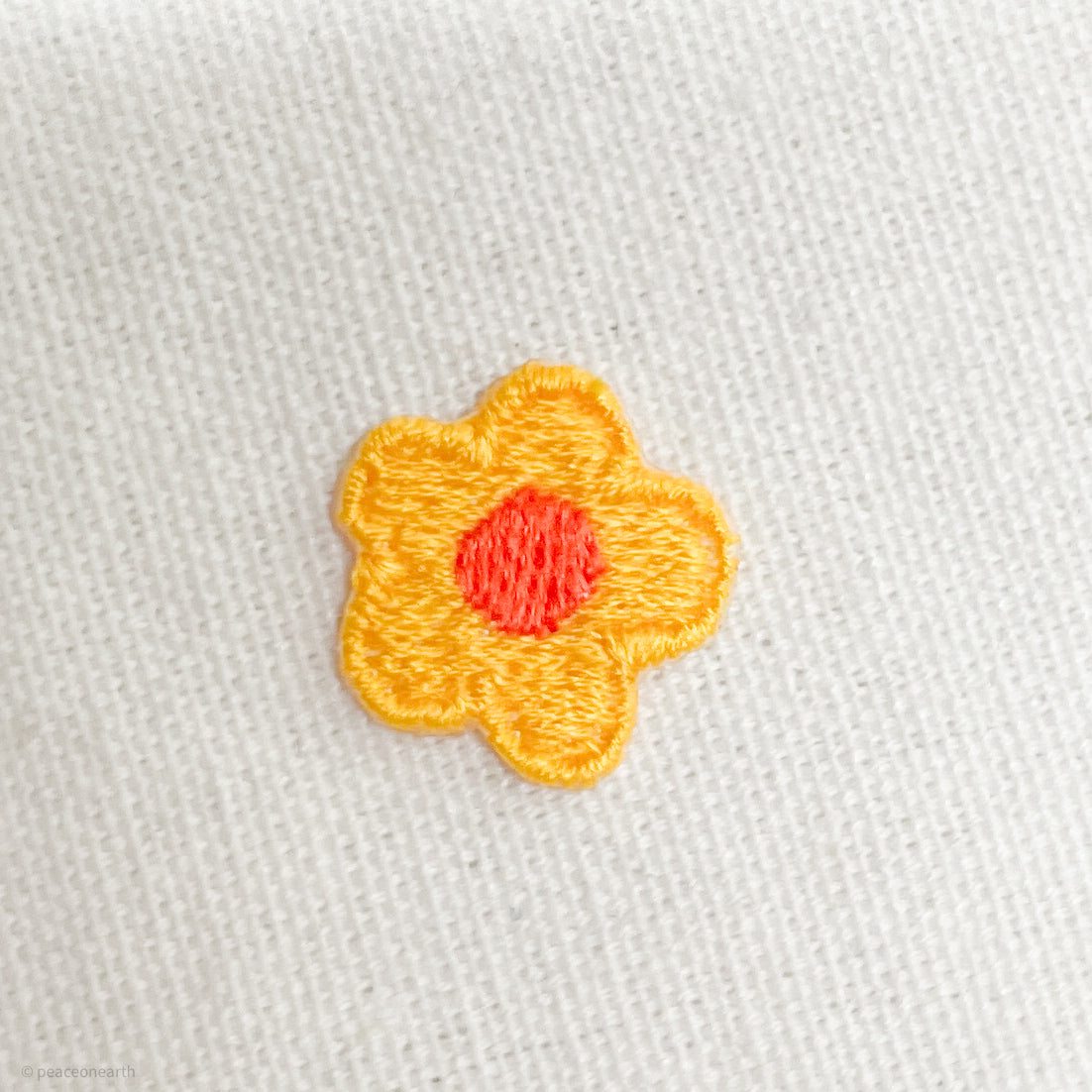 ★New★【18枚セット】花モチーフ　刺繍ミニアイロンワッペン　アップリケ　