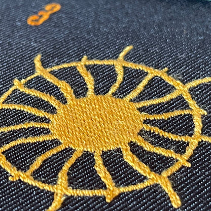 天空シンボル 太陽 単品 刺繍データ販売 sun3