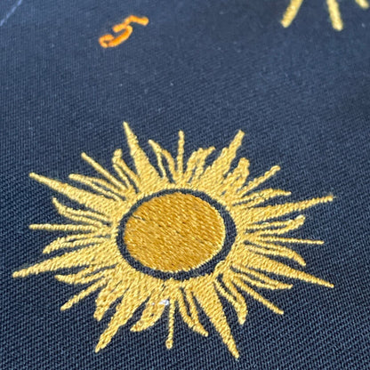 天空シンボル 太陽 単品 刺繍データ販売 sun11