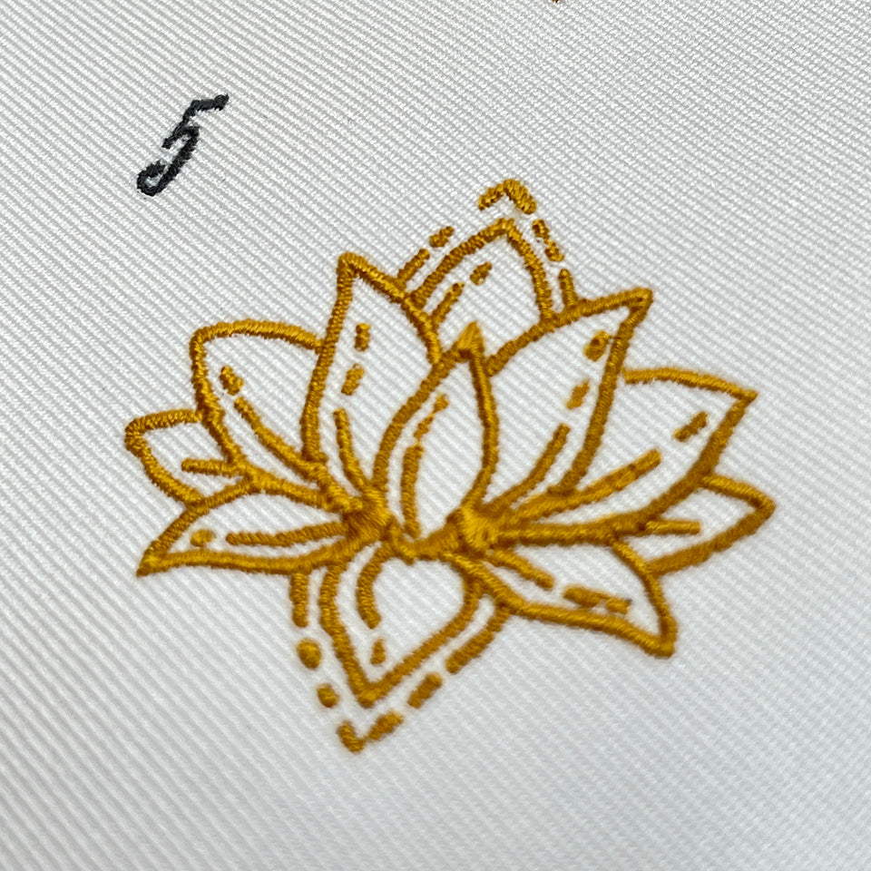 花　蓮　スピリチュアル シンボル 単品 刺繍データ販売 flower5