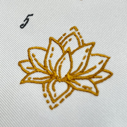 花　蓮　スピリチュアル シンボル 単品 刺繍データ販売 flower5