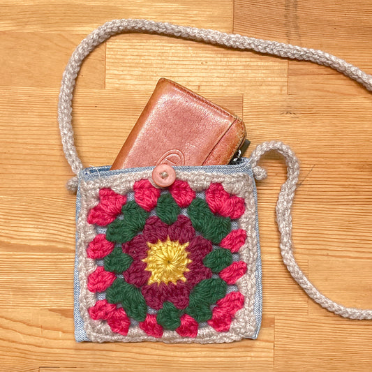 ニット ショルダーバッグ bag-012
