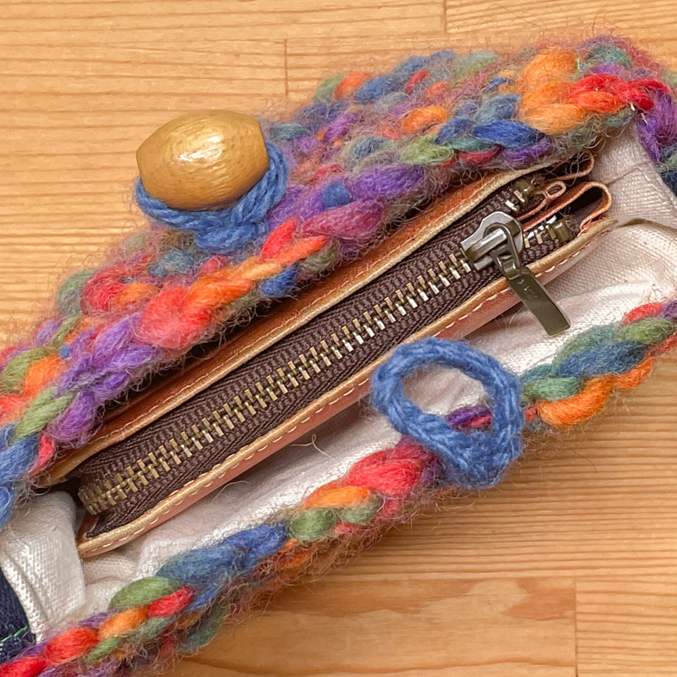 ニット ショルダーバッグ bag-014